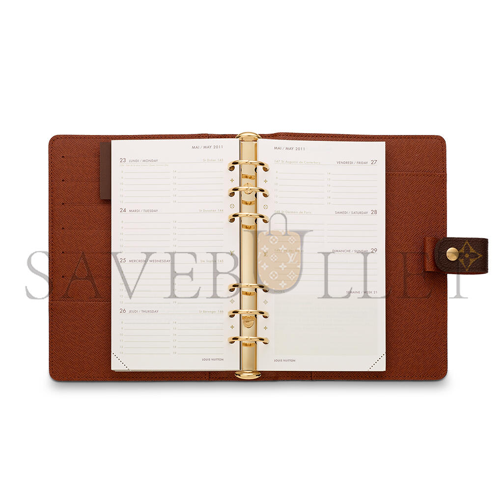 LOUIS VUITTON MEDIUM RING AGENDA COVER R20105 (18.5*14*3cm) LOUIS VUITTON MEDIUM RING AGENDA COVER R20105 (18.5*14*3cm)